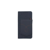 iPhone X Jeans Leather Flip Case